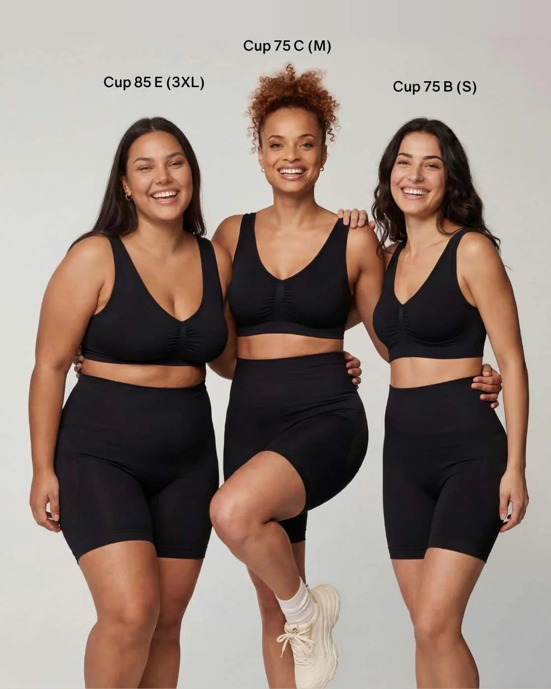 InvisiBra "Soft" 2.0 - Bügelloser BH mit breiten Komfort-Trägern - 3er Set - Image 3