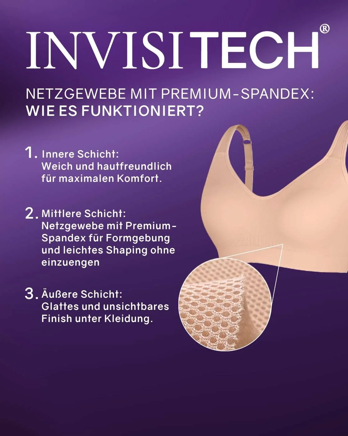 InvisiBra "Soft" 2.0 - Bügelloser BH mit breiten Komfort-Trägern - Image 67