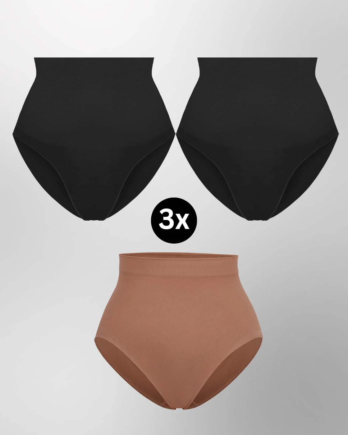 InvisiBrief "Soft" - Highwaist Panty - 3er Set - Image 18
