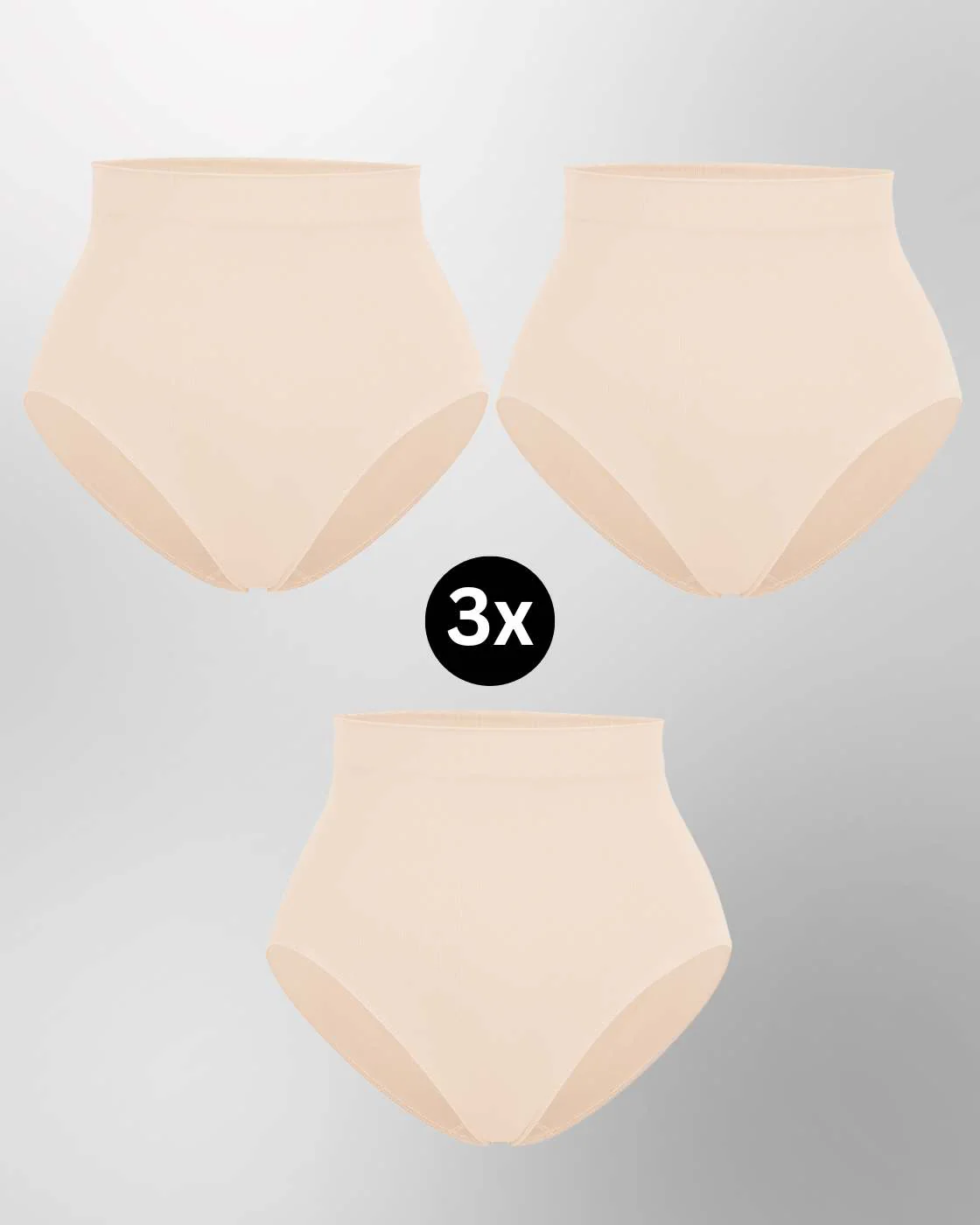InvisiBrief "Soft" - Highwaist Panty - 3er Set - Image 19