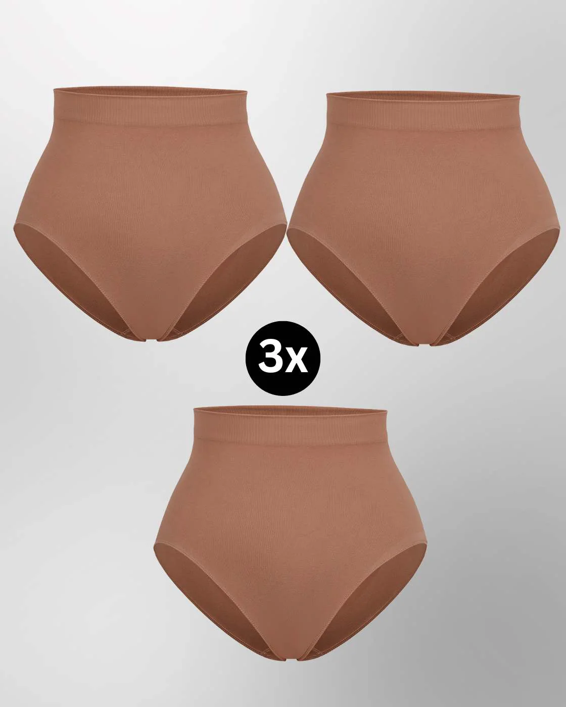 InvisiBrief "Soft" - Highwaist Panty - 3er Set - Image 20