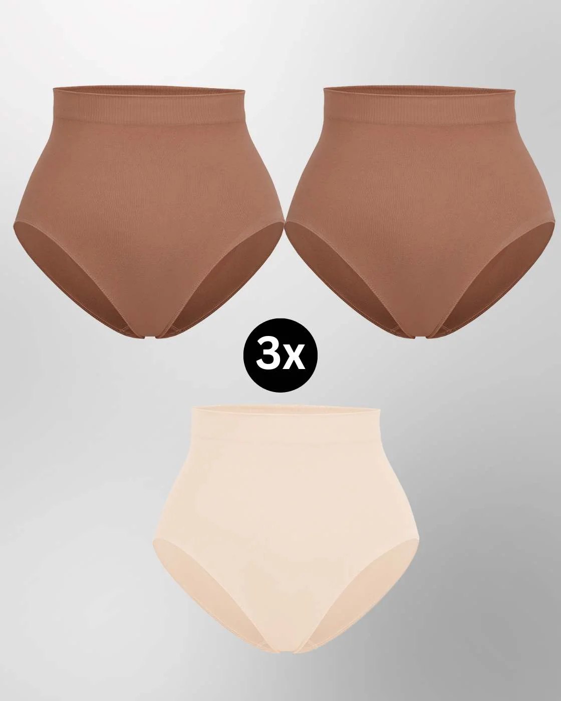 InvisiBrief "Soft" - Highwaist Panty - 3er Set - Image 21