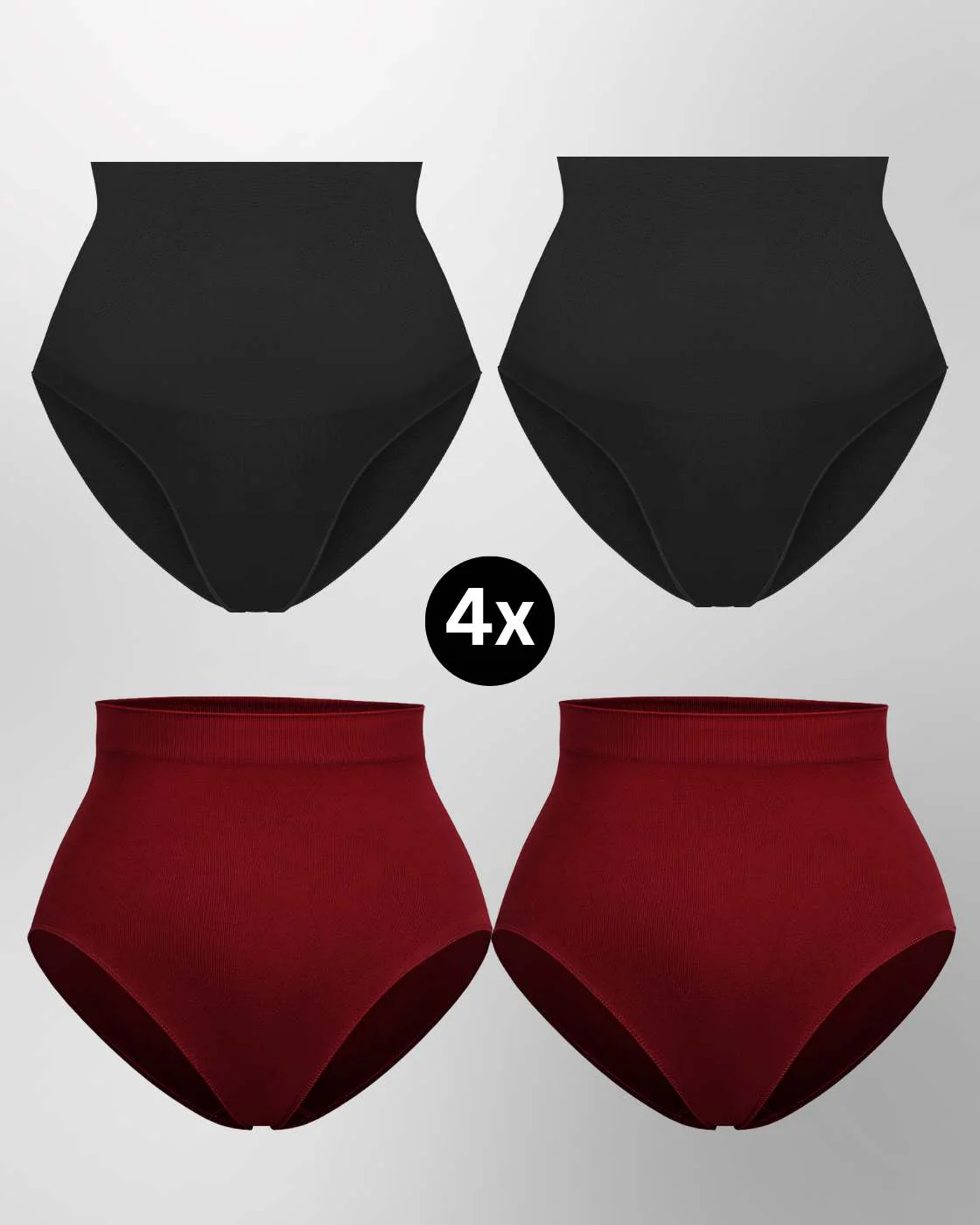 InvisiBrief "Soft" - Highwaist Panty - 4er Set - Image 17