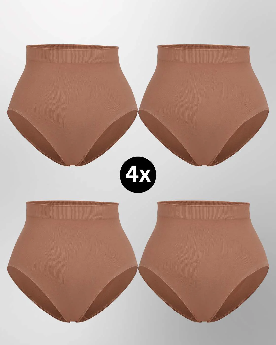 InvisiBrief "Soft" - Highwaist Panty - 4er Set - Image 20