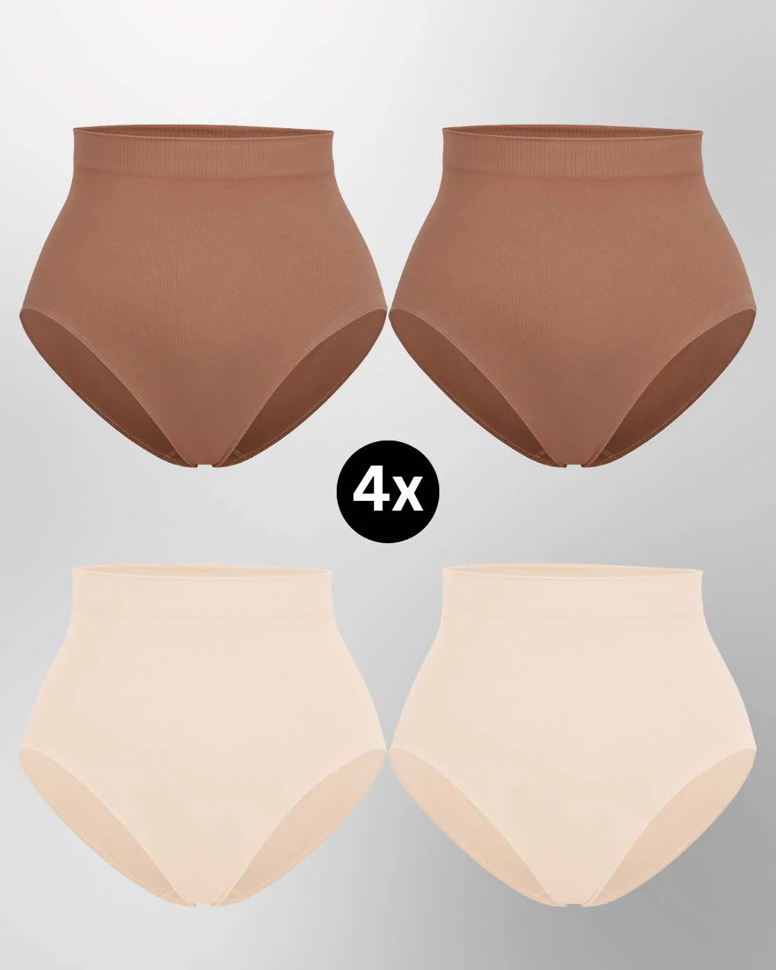 InvisiBrief "Soft" - Highwaist Panty - 4er Set - Image 21
