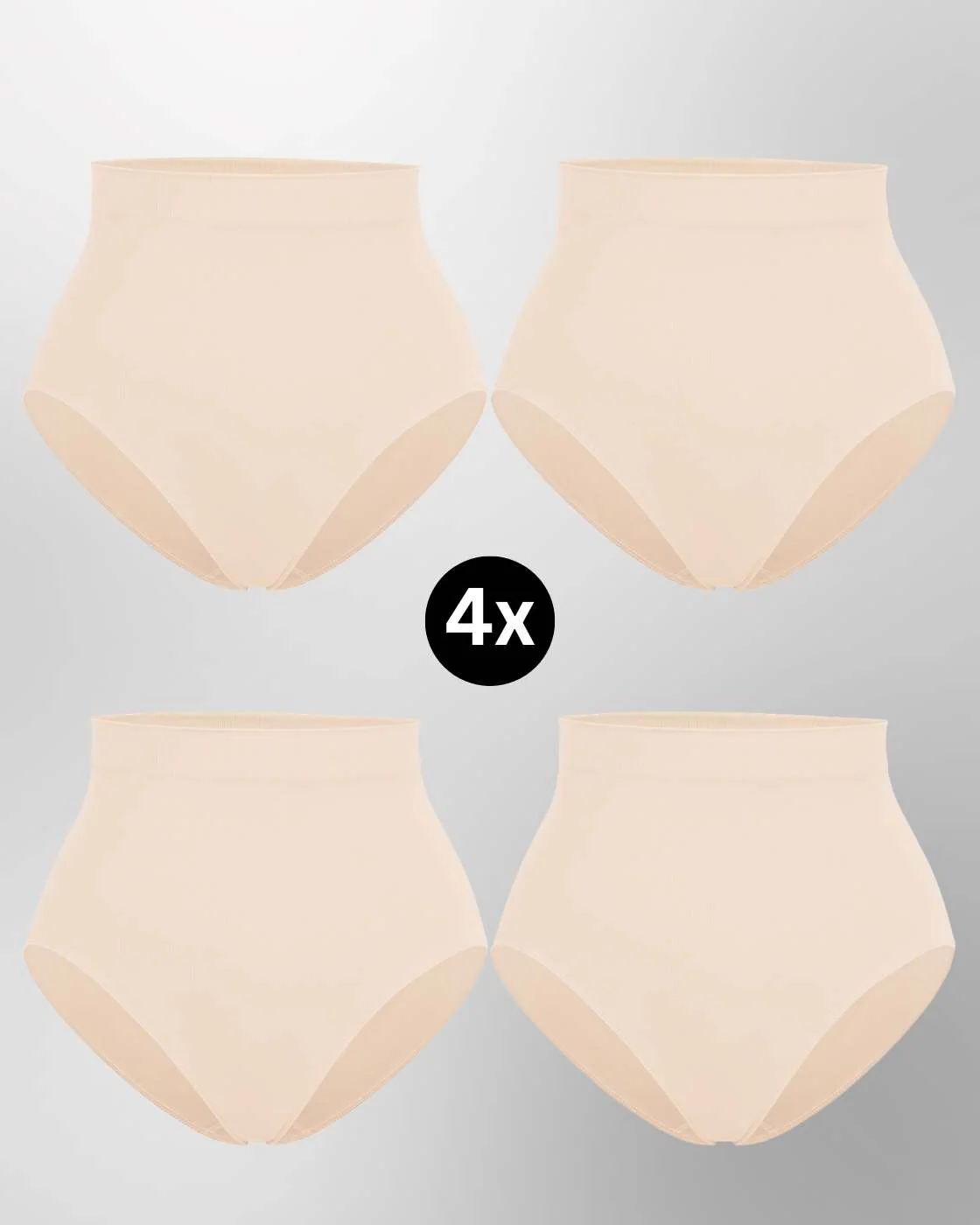 InvisiBrief "Soft" - Highwaist Panty - 4er Set - Image 22