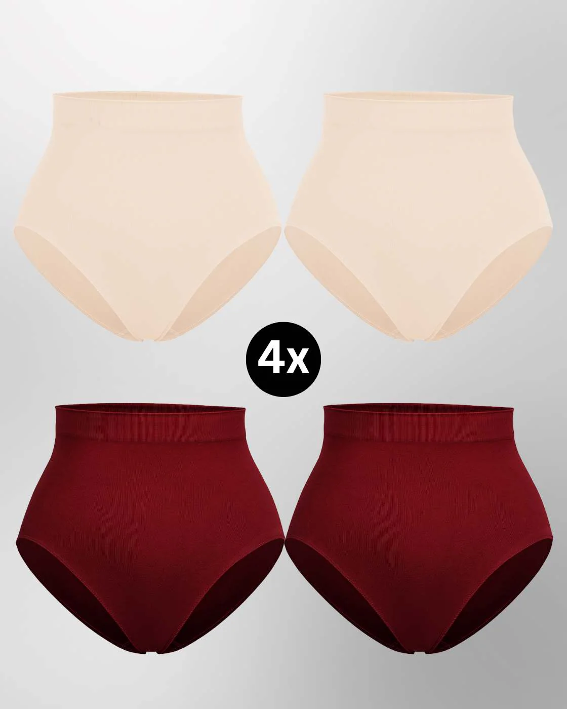 InvisiBrief "Soft" - Highwaist Panty - 4er Set - Image 23