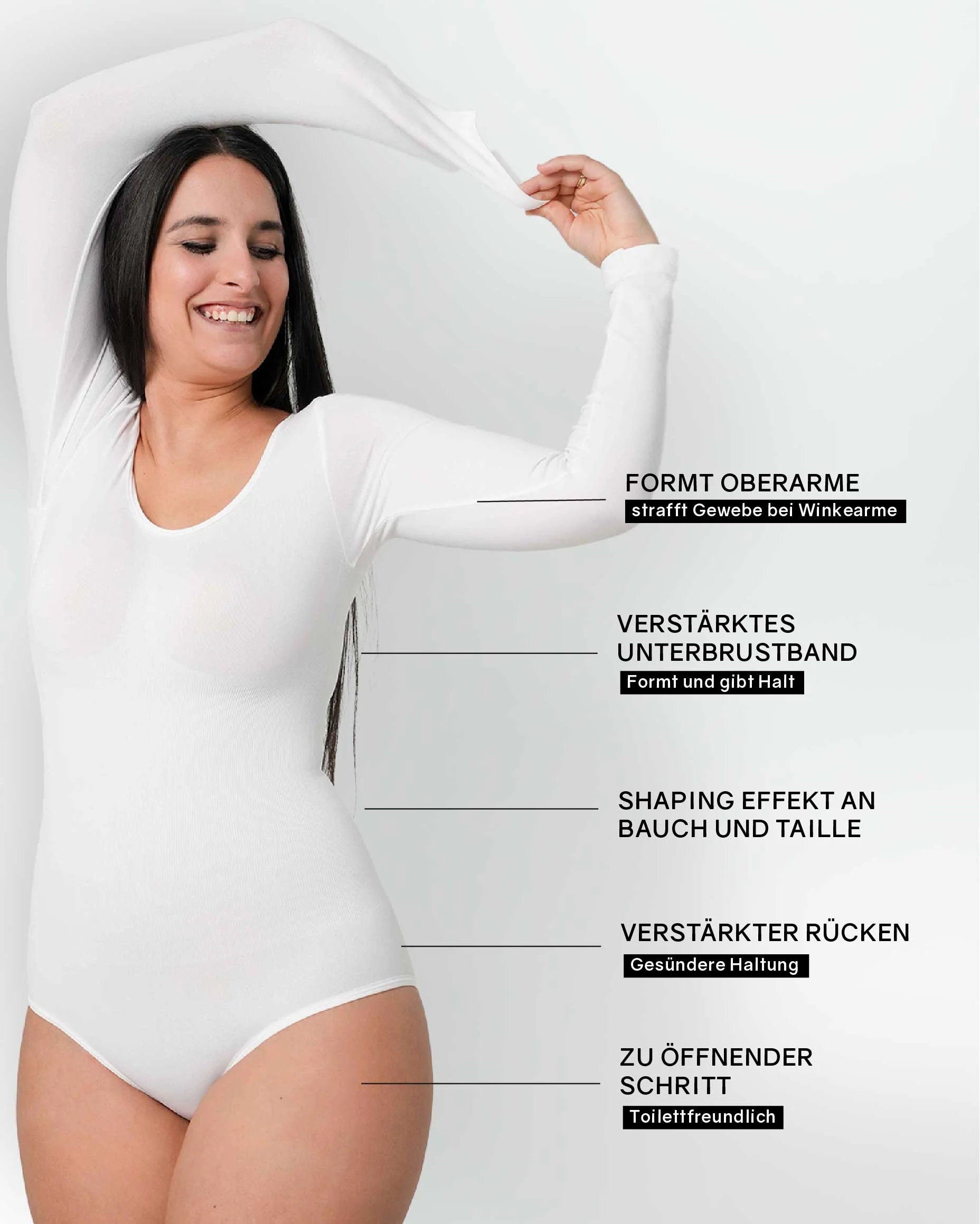 InvisiShape - Shaping Body lange Arme - Image 32