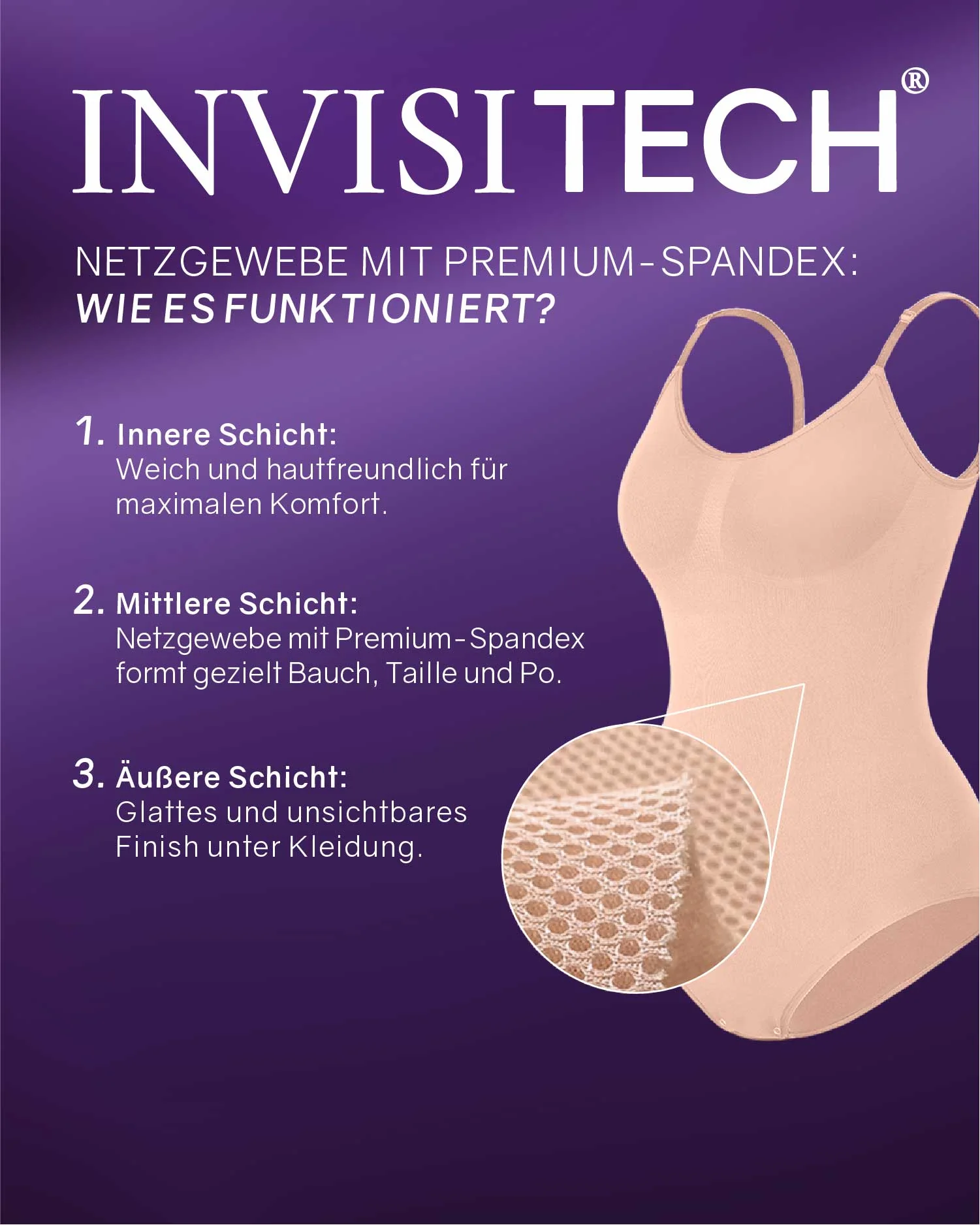 InvisiShape - Shaping Body mit Panty - Image 10
