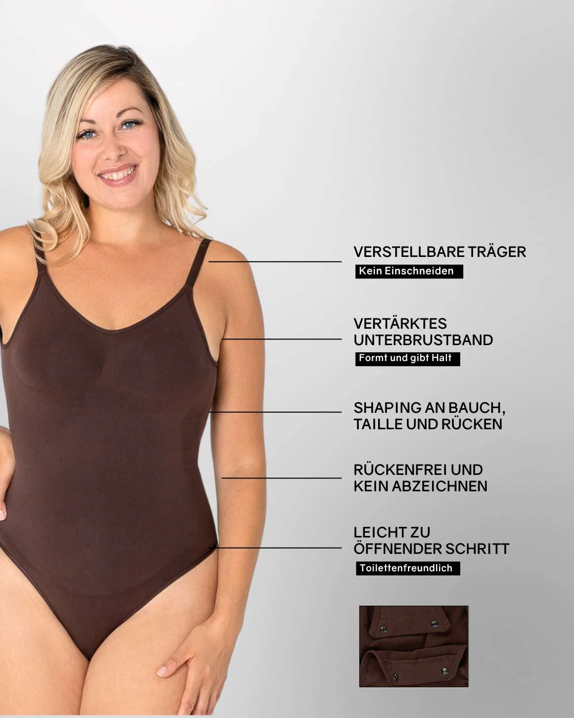 PREMIUM InvisiShape - Shaping Body Tanga rückenfrei - Image 6