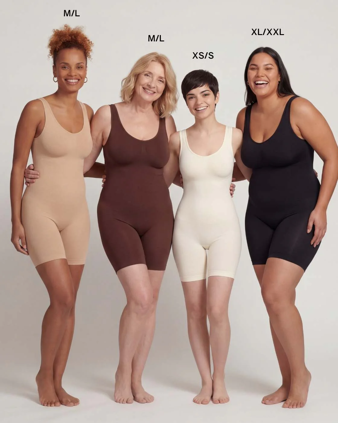 PREMIUM InvisiShape | Eco 🌱 Shaping Body mit Shorts hoher Rücken - Image 44