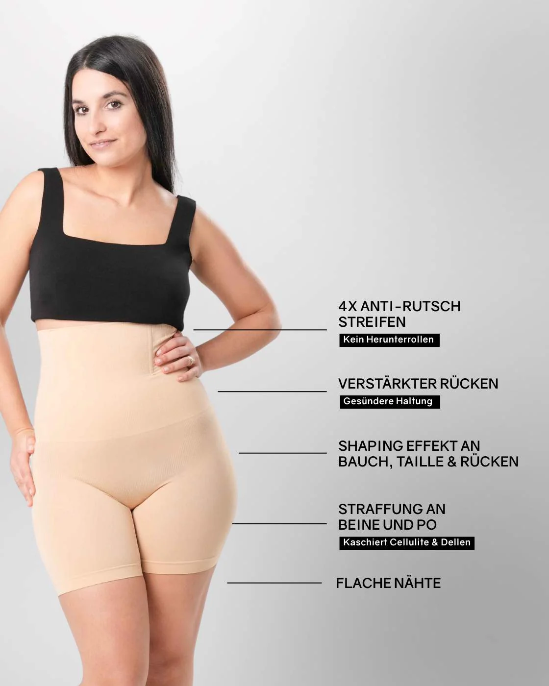 InvisiShape - Shaping Highwaist Shorts - Image 32
