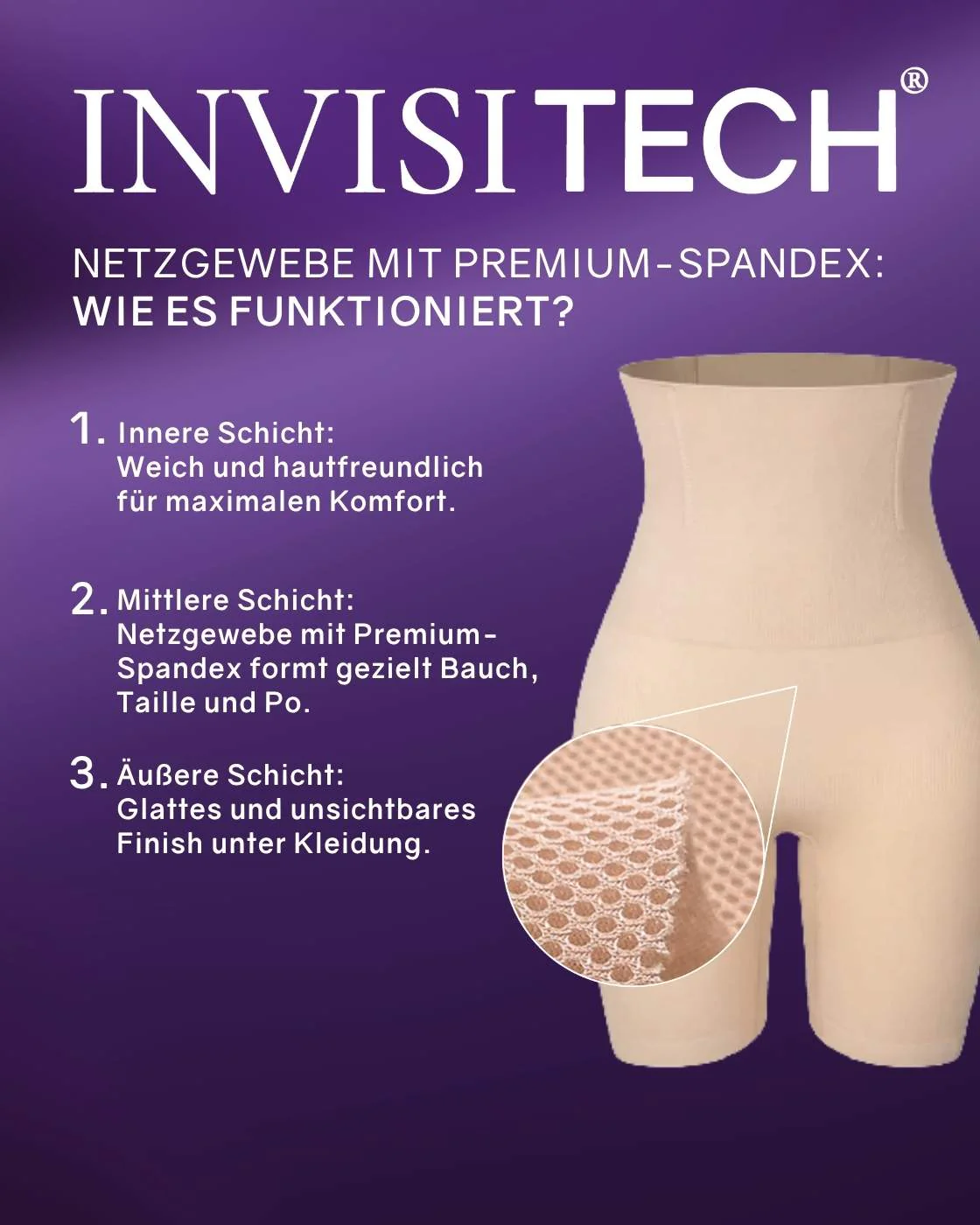 InvisiShape - Shaping Highwaist Shorts - Image 36