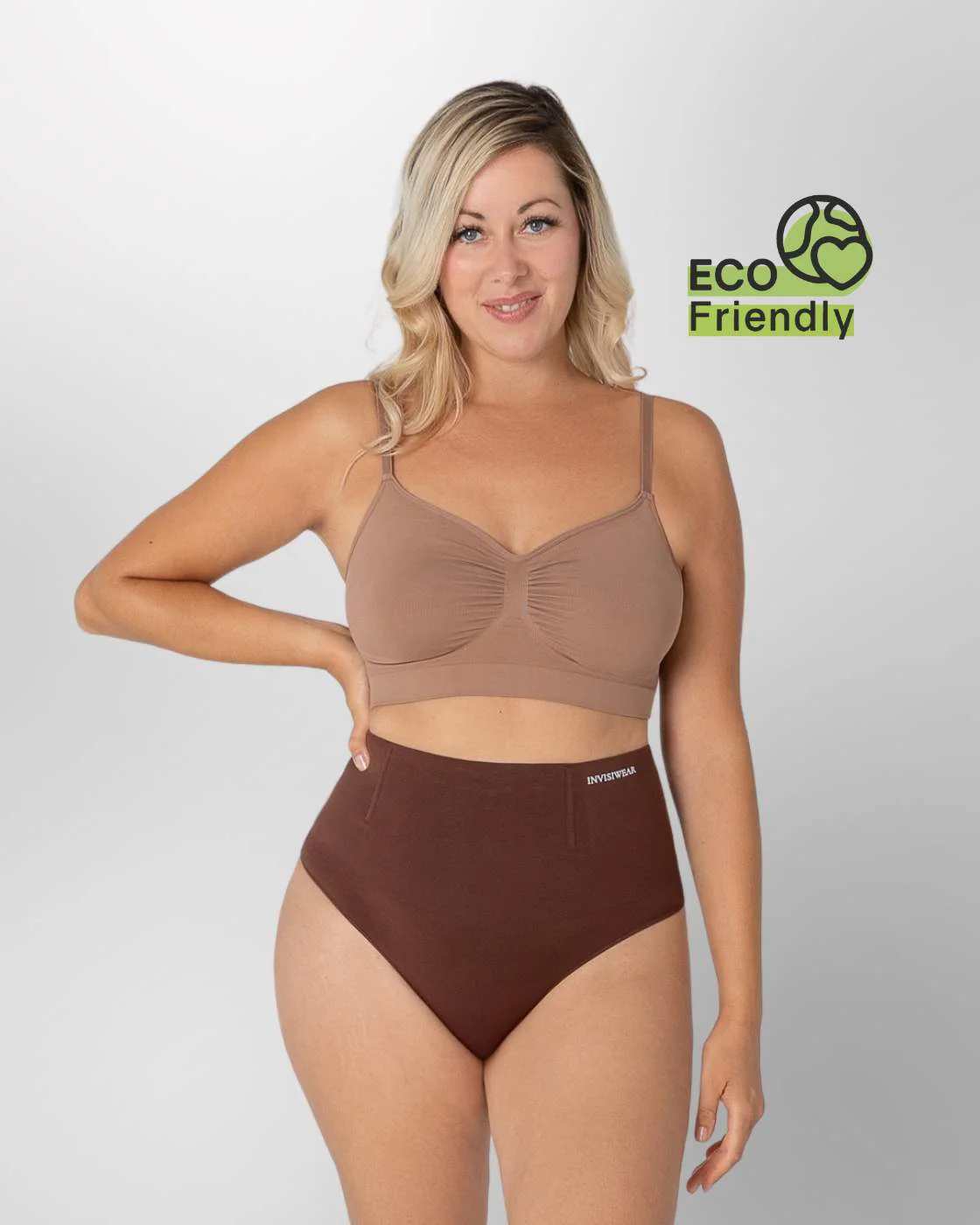 InvisiShape | Eco 🌱 Shaping Highwaist Tanga - Image 14