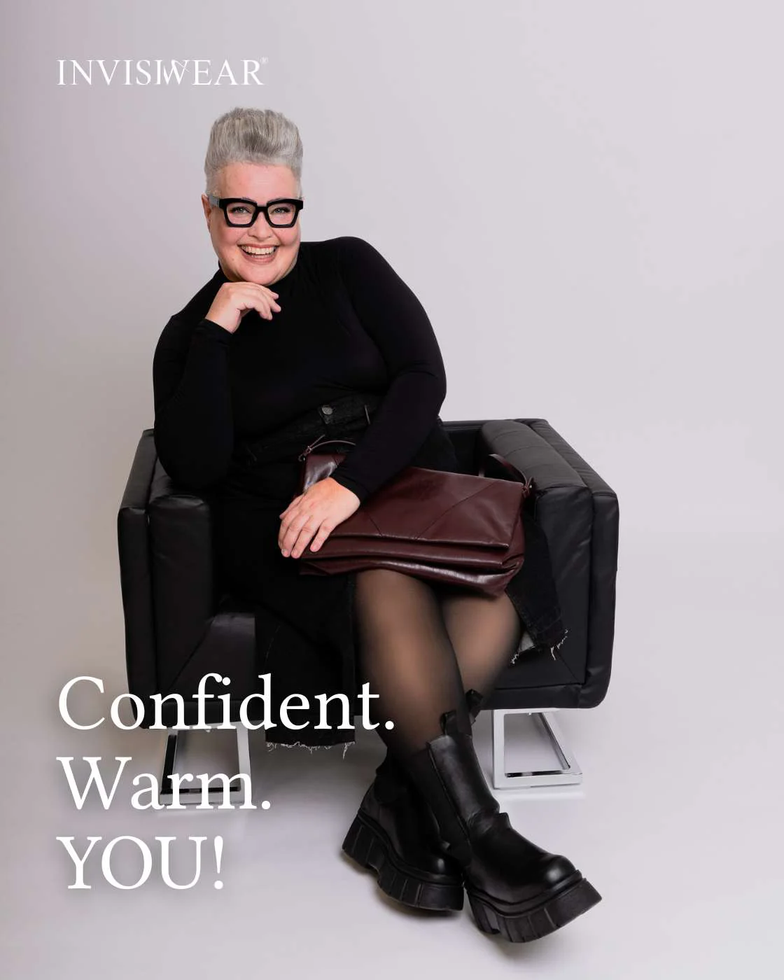 InvisiTights™ | gefütterte Leggings | Breiter Bund am Fuß - Image 12