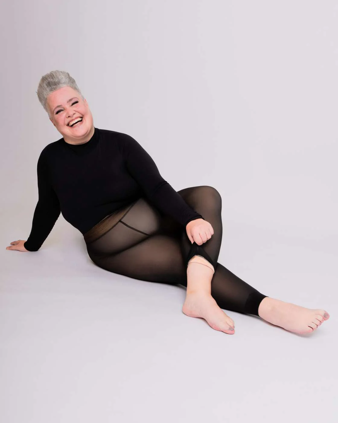 InvisiTights™ | gefütterte Leggings | Breiter Bund am Fuß - Image 13