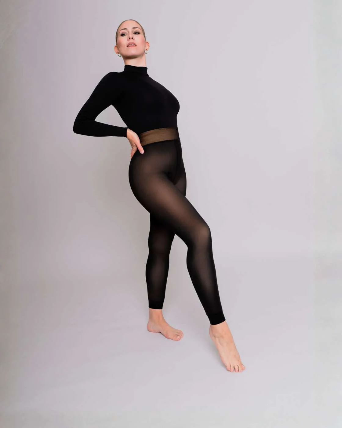 InvisiTights™ | gefütterte Leggings | Breiter Bund am Fuß - Image 14