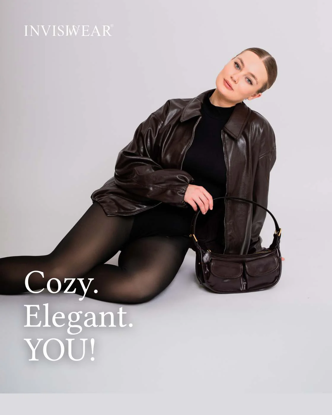InvisiTights™ | gefütterte Leggings | Breiter Bund am Fuß - Image 3