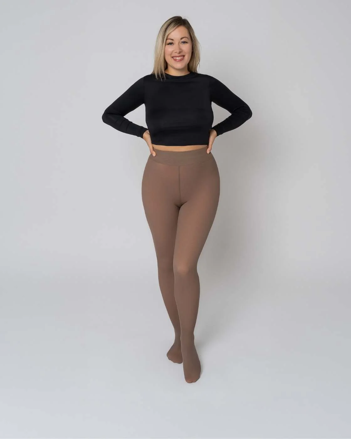 InvisiTights™ | gefütterte Leggings | gefütterte Strumpfhose - Image 16