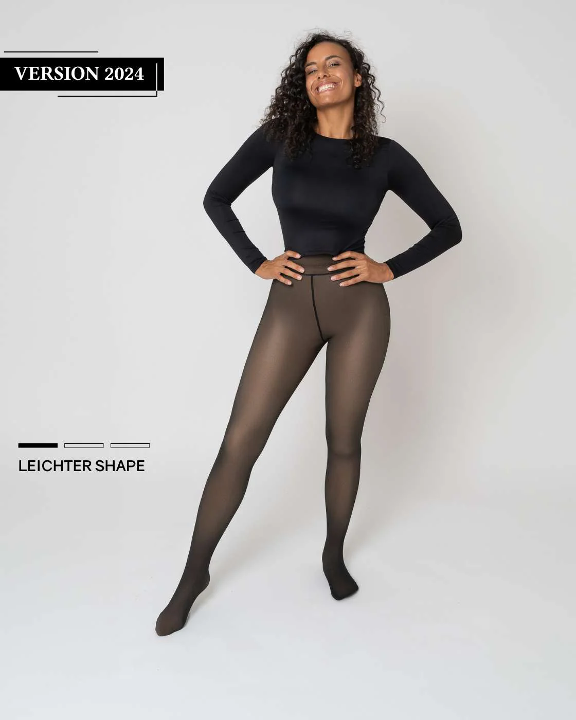 InvisiTights™ | gefütterte Strumpfhose mit einer Naht - Image 8