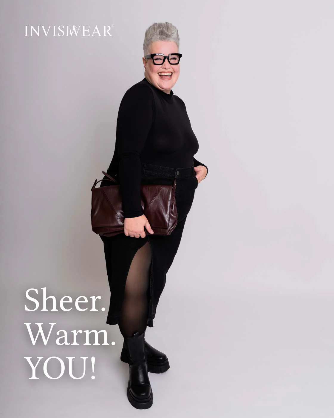 InvisiTights™ | gefütterte Strumpfhose | mit gefüttertem Fuß - Image 14