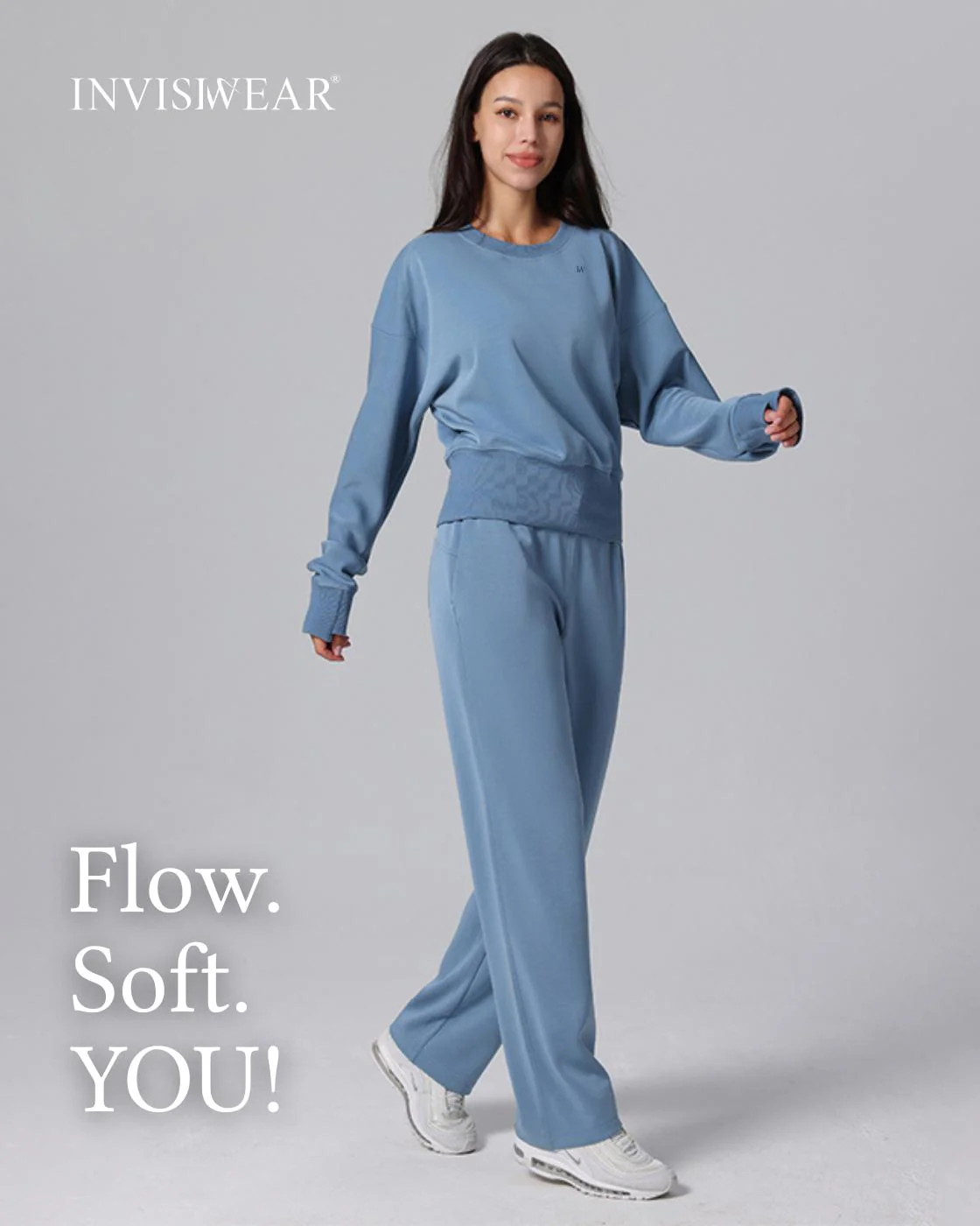 Loungewear - Hose mit ausgestelltem Bein - Image 17