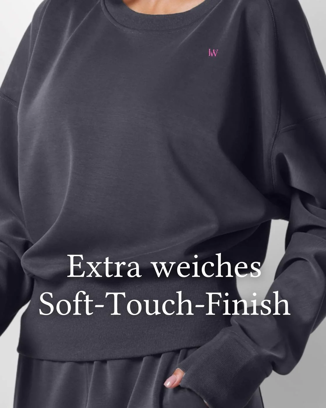 Loungewear - Langarmshirt mit Rippbündchen - Image 17
