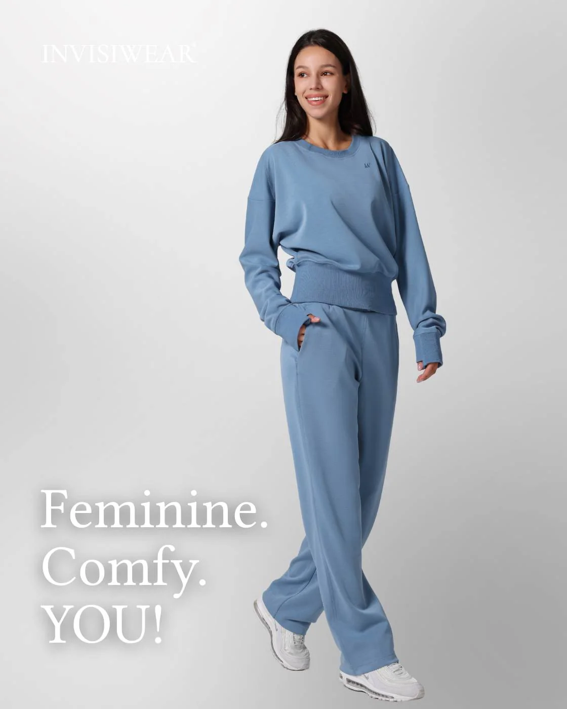Loungewear - Langarmshirt mit Rippbündchen - Image 26