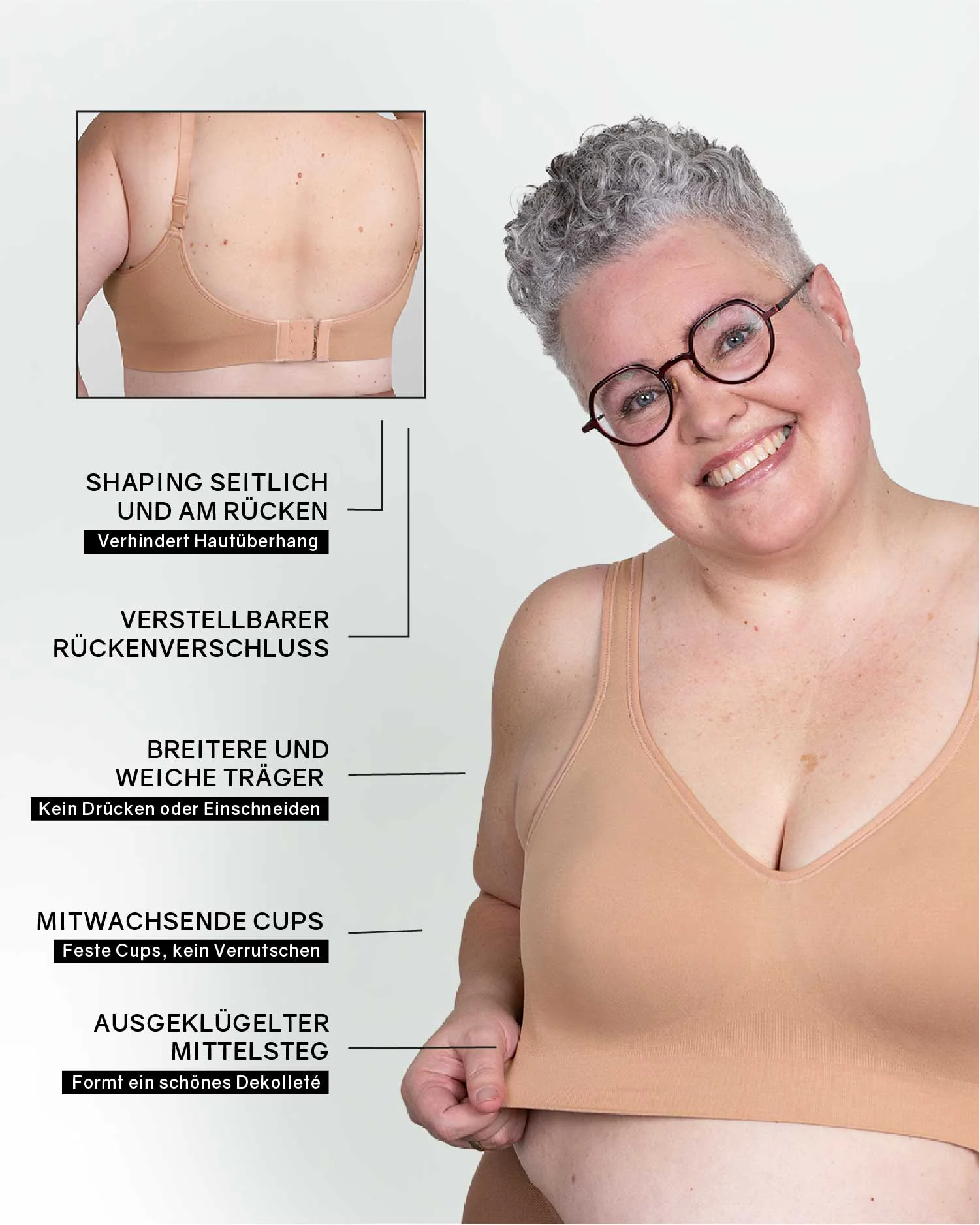 PREMIUM InvisiBra "Supreme Comfort" - Bügelloser BH für jede Situation - Image 48