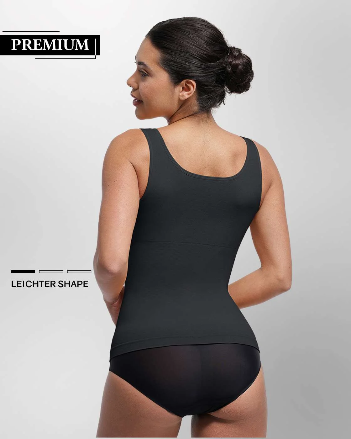 PREMIUM InvisiShape - Shaping Top mit Raffung - 4er Set - Image 5