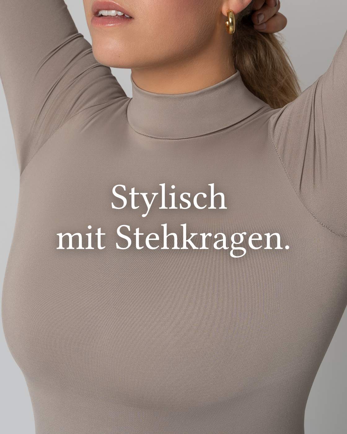 PREMIUM InvisiShape | Eco 🌱 Shaping Body mit langen Armen & Rollkragen - Image 5