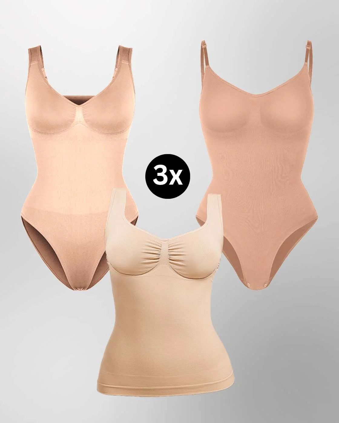 PREMIUM InvisiShape - Shaping Bestseller - 3er Set - Image 27
