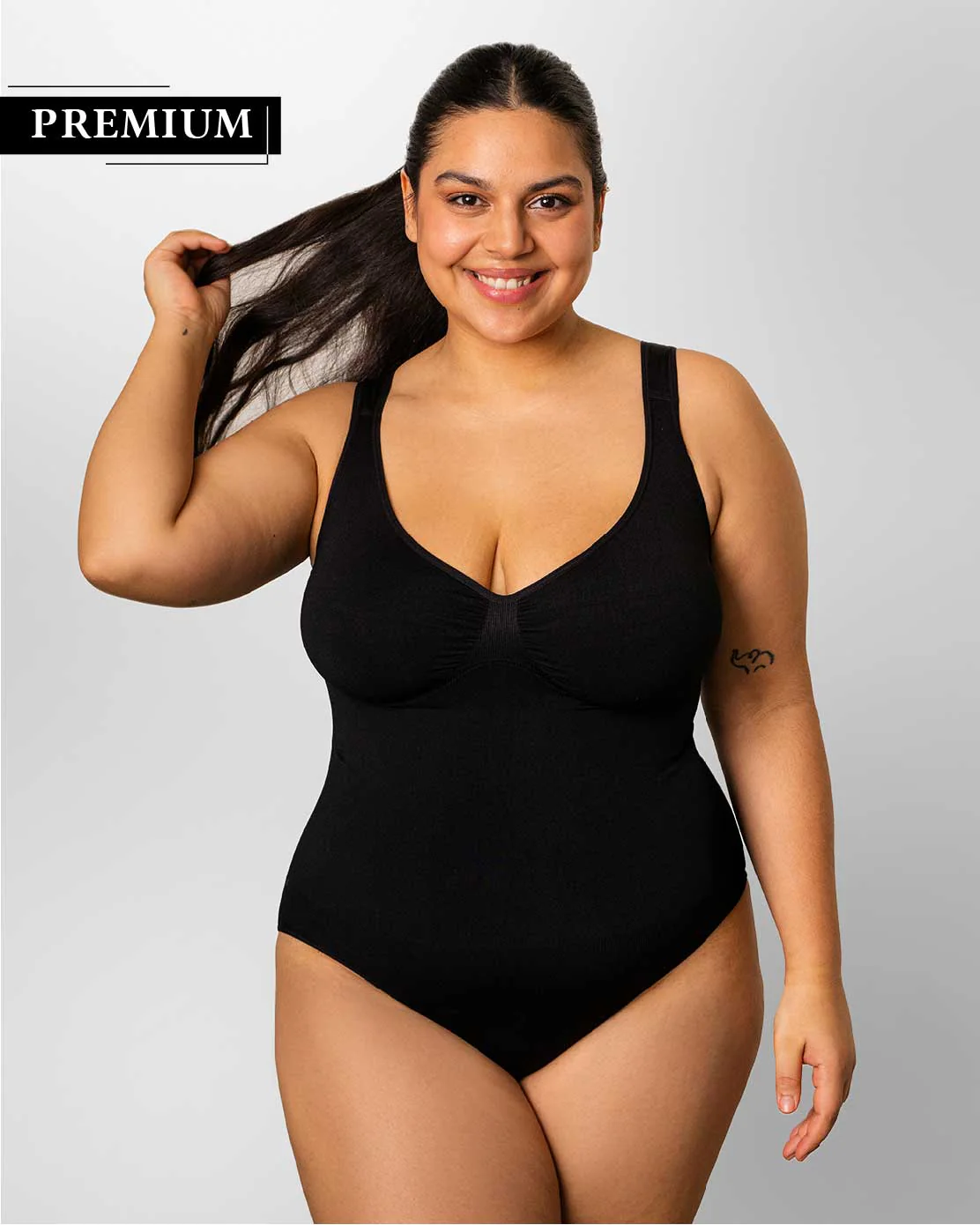 PREMIUM InvisiShape - Shaping Body Panty mit extra breiten Trägern - Image 15