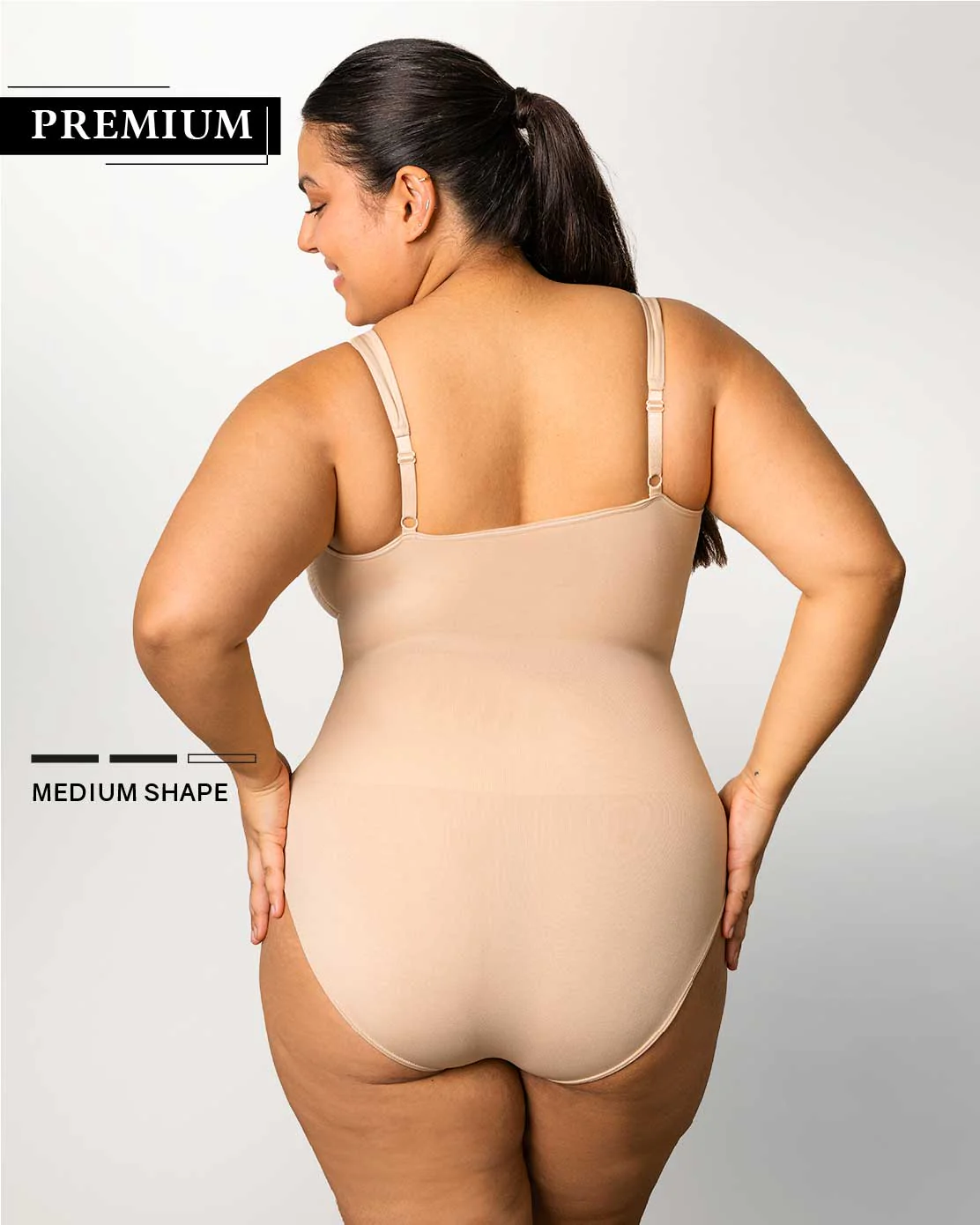 PREMIUM InvisiShape - Shaping Body Panty mit extra breiten Trägern - Image 4
