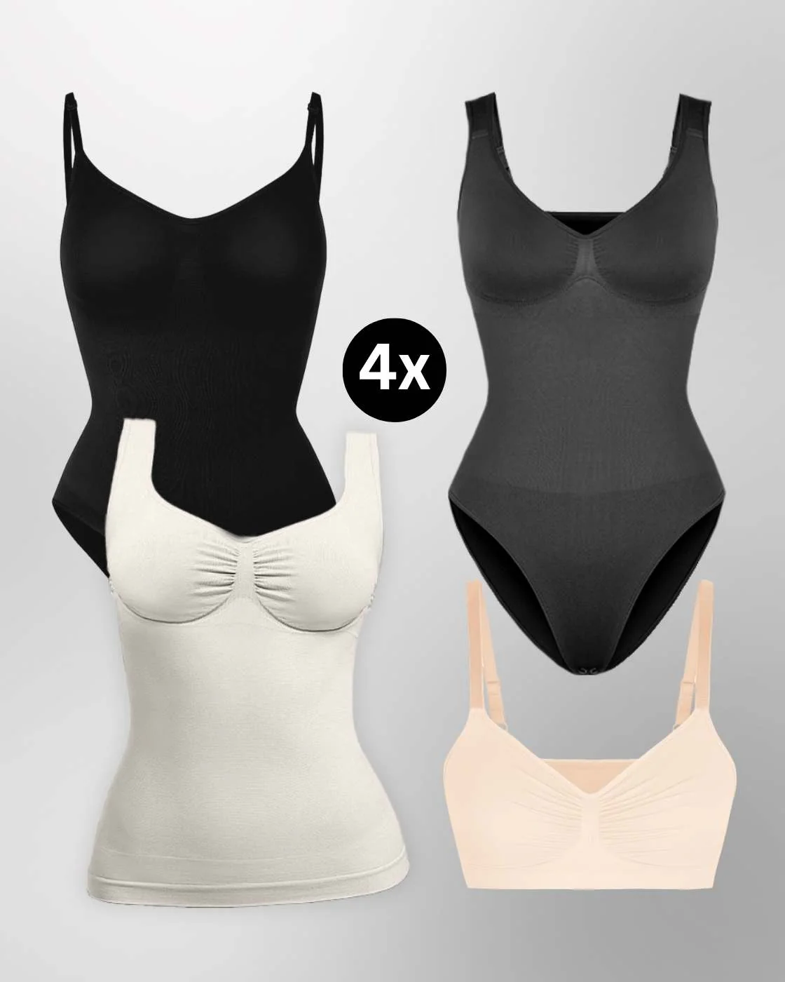PREMIUM InvisiShape - Shaping Essentials - 4er Set - Image 29