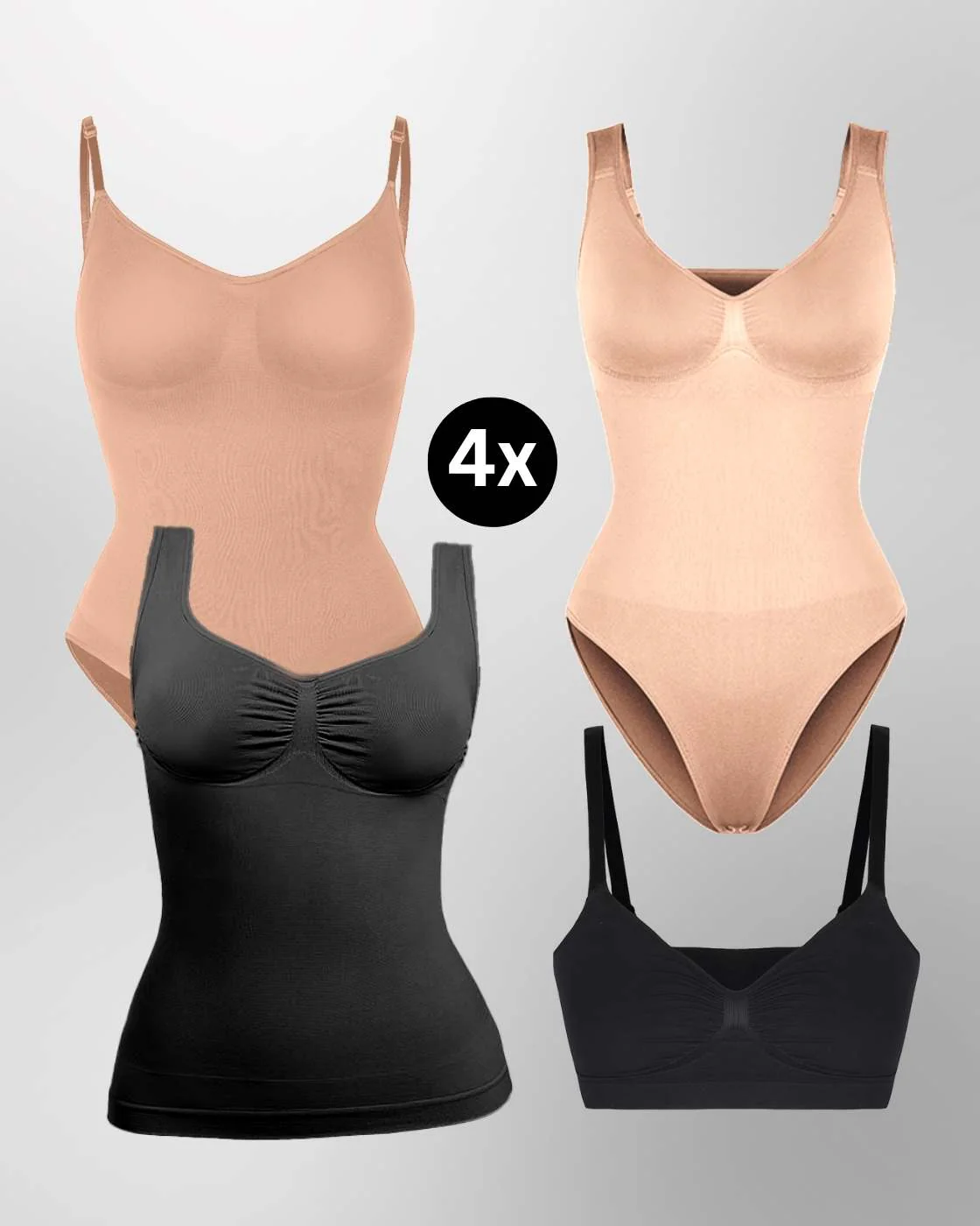 PREMIUM InvisiShape - Shaping Essentials - 4er Set - Image 31
