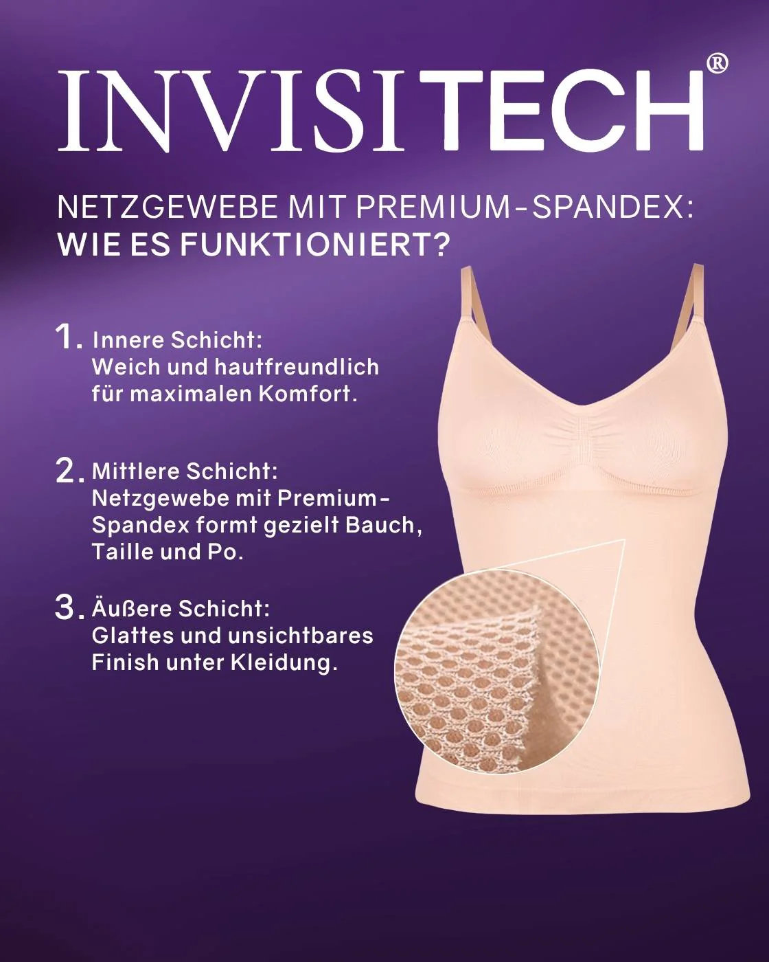 PREMIUM InvisiShape - Top mit verstellbaren Trägern - Image 10