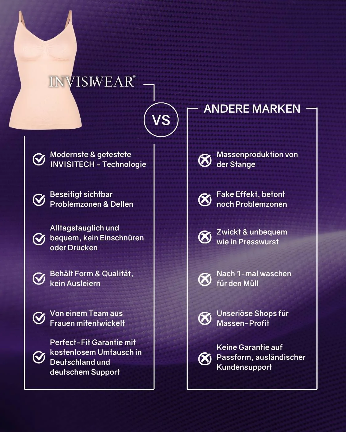PREMIUM InvisiShape - Top mit verstellbaren Trägern - Image 22