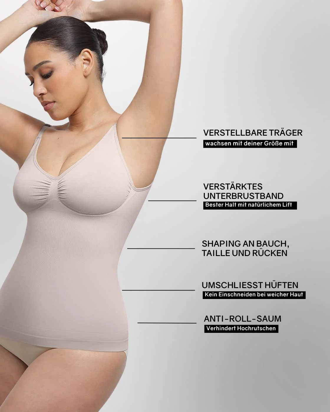 PREMIUM InvisiShape - Top mit verstellbaren Trägern - Image 45