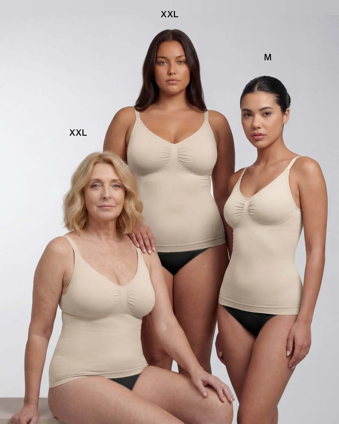 PREMIUM InvisiShape - Top mit verstellbaren Trägern - 4er Set - Image 6
