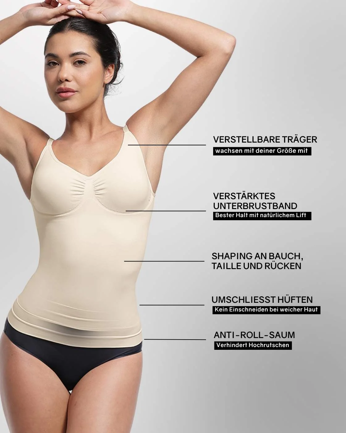 PREMIUM InvisiShape - Top mit verstellbaren Trägern - Image 71