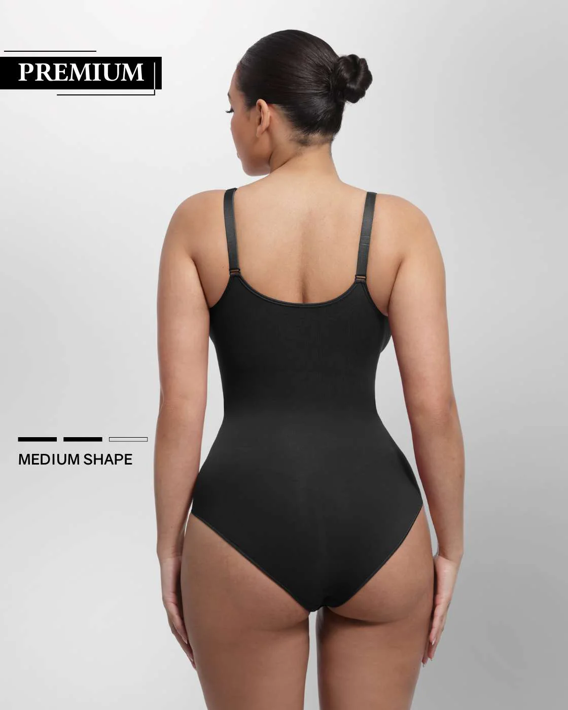 PREMIUM Body mit Panty und breiteren Trägern - Image 4