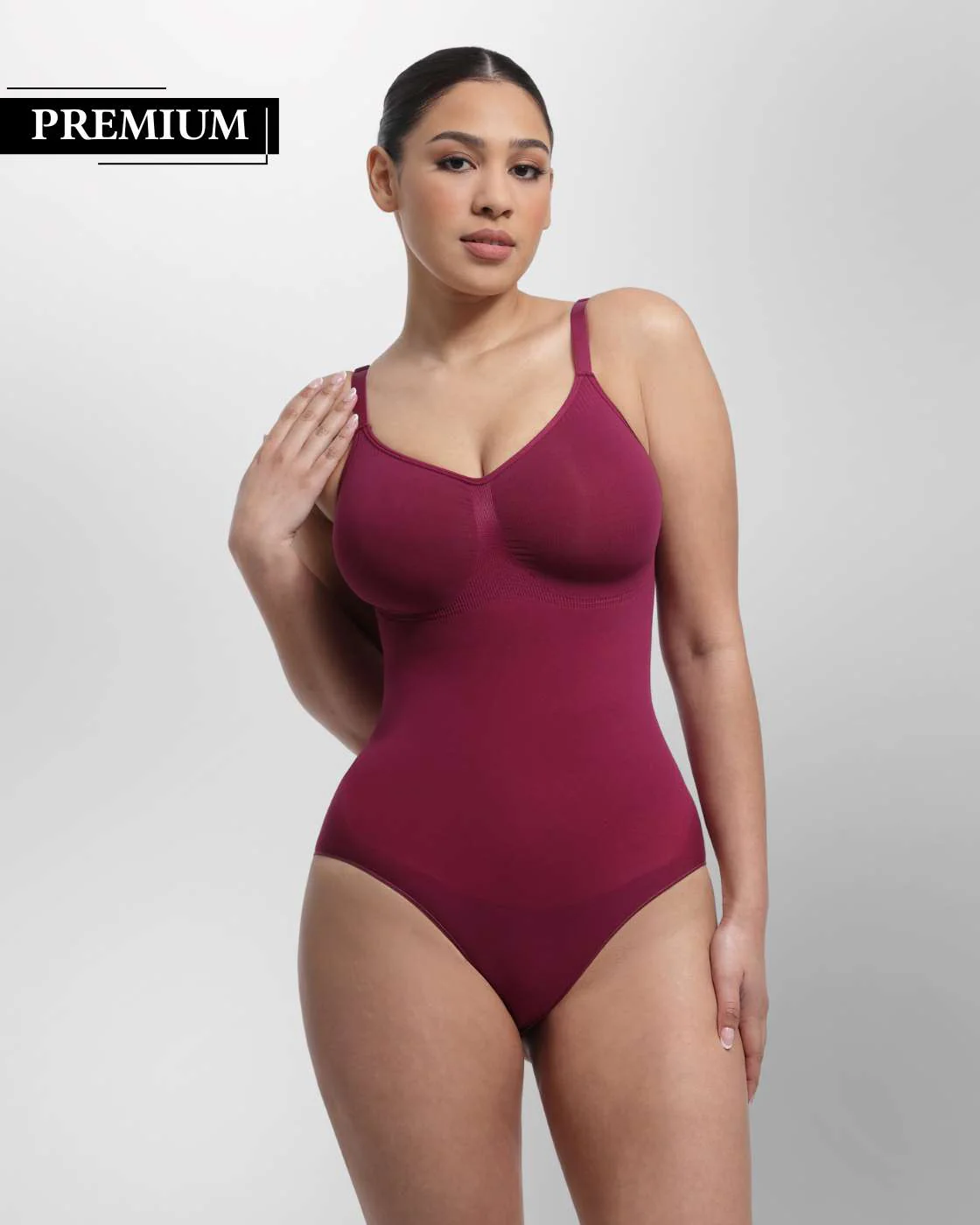 PREMIUM Body mit Panty und breiteren Trägern - Image 15