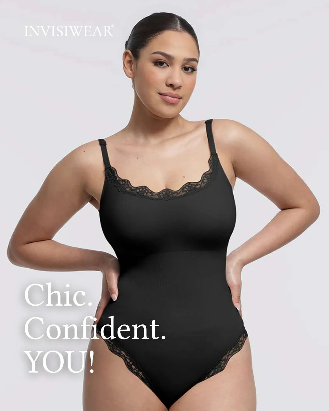 PREMIUM Shaping Body mit Tanga und Spitzendetails - Image 21