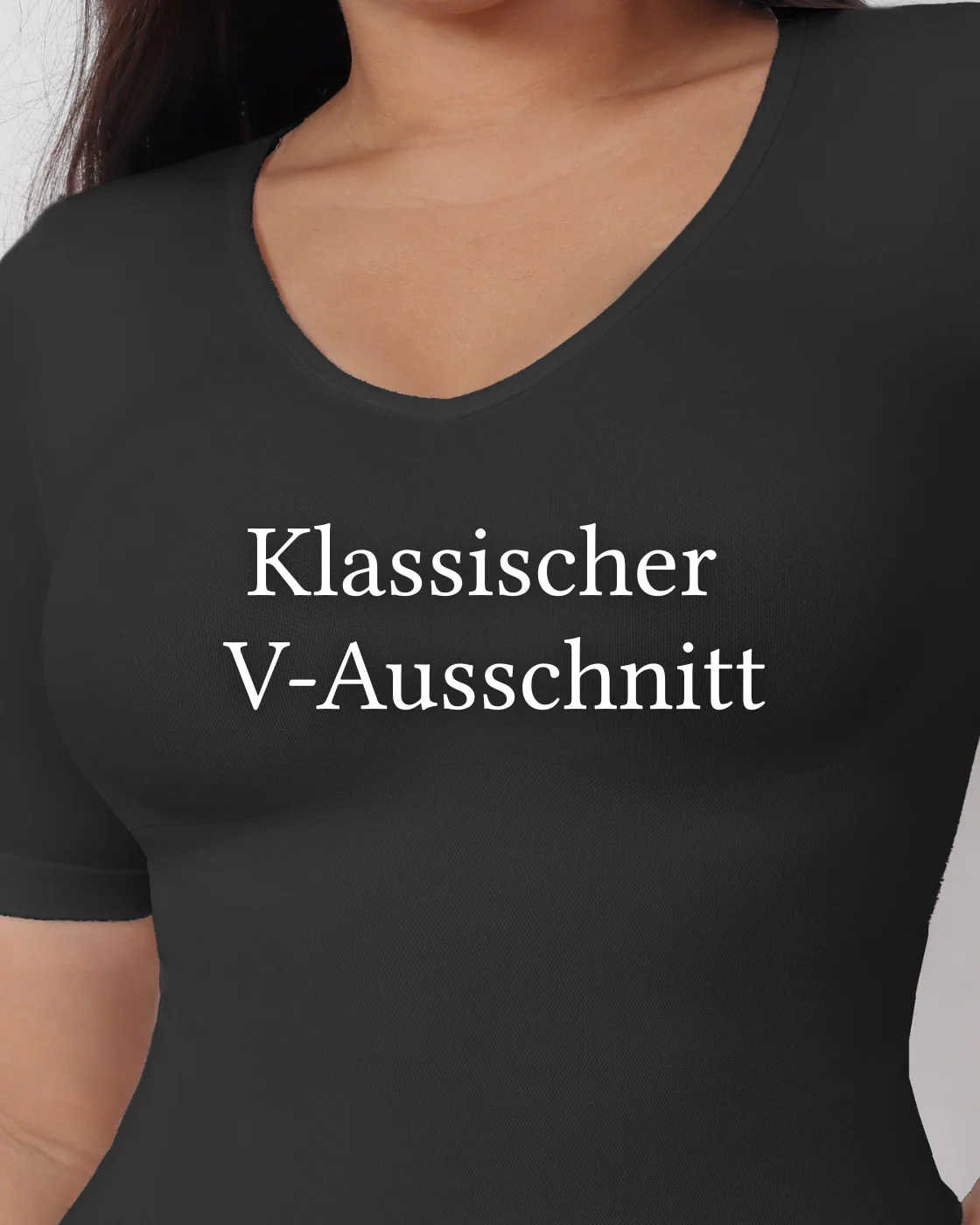 Shaping T-Shirt mit V-Ausschnitt - Image 15
