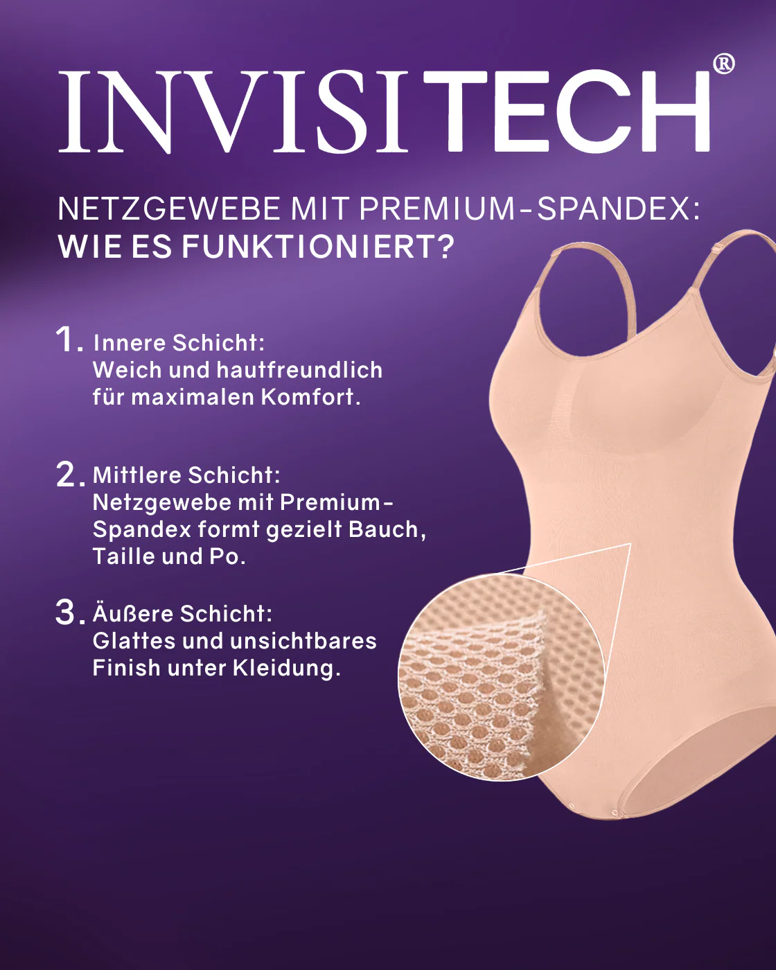 Shaping Top mit breiten Trägern hochgeschlossen - Image 23